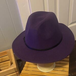 Purple Fedora Hat